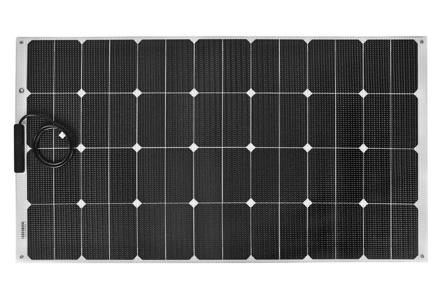165 Watt Walkable Semi Rigid Solar Panel - Sunpower A+ Grade 24.4% Efficient Cells - 161 Cell