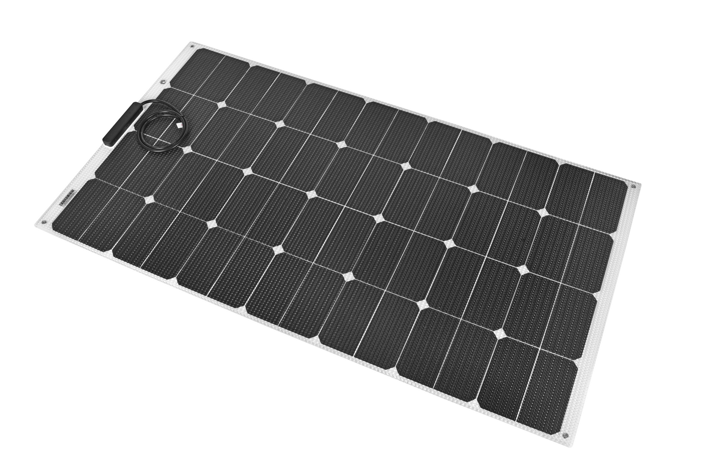165 Watt Walkable Semi Rigid Solar Panel - Sunpower A+ Grade 24.4% Efficient Cells - 161 Cell