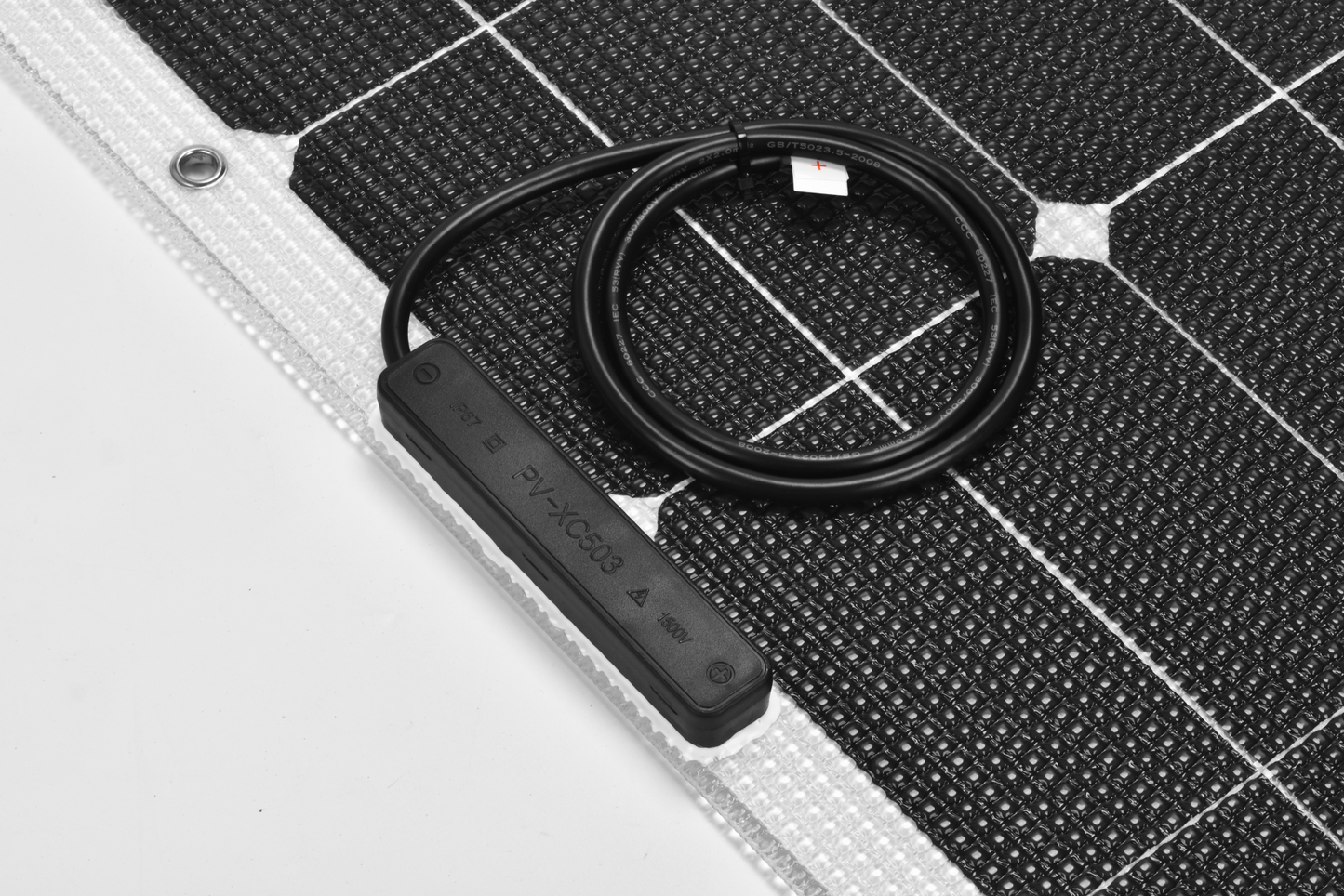165 Watt Walkable Semi Rigid Solar Panel - Sunpower A+ Grade 24.4% Efficient Cells - 161 Cell