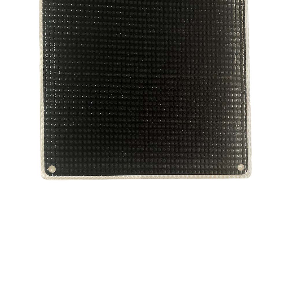 65 Watt Walkable Semi Rigid Solar Panel - Sunpower A+ Grade 24.4% Efficient Cells