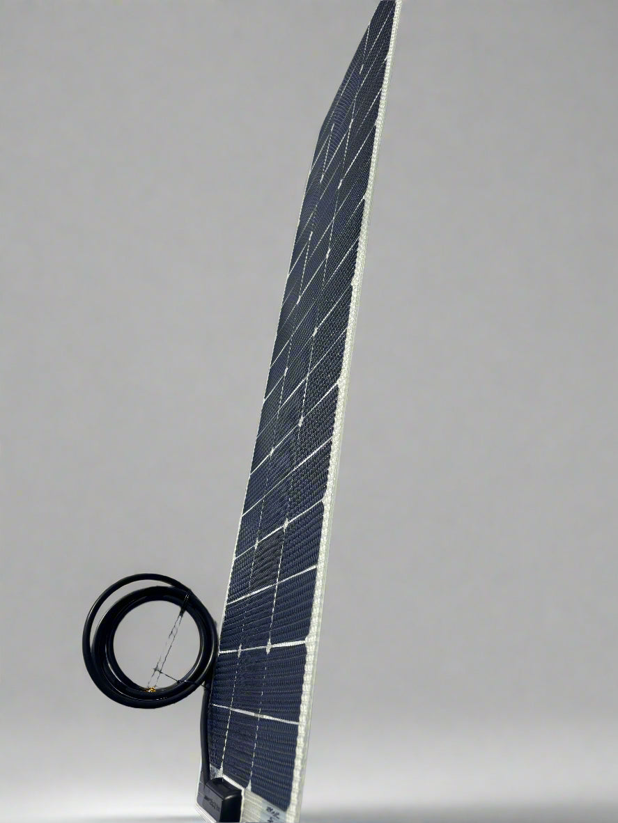 100 Watt Walkable Semi-Rigid Solar Panel - Carbon Fiber Series - Sunpower A+ Grade 24.4% Efficient Cells