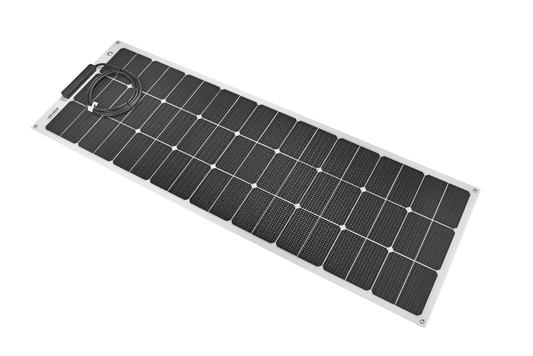100 Watt Walkable Semi Rigid Shade Tolerant Solar Panel - Sunpower A+ Grade 24.4% Efficient Cells