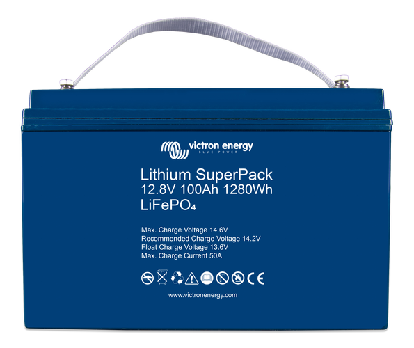 Victron Lithium SuperPack 12.8V 100Ah 1280Wh