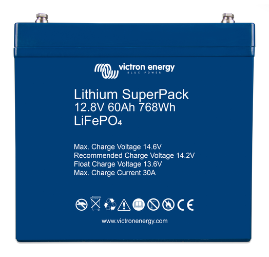 Victron Lithium SuperPack 12.8V 60Ah 768Wh