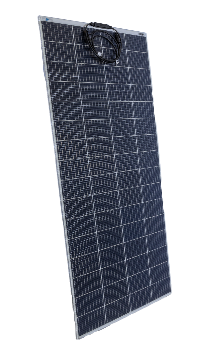 155 Watt Semi-Rigid Light Solar Panel - PERC Cells