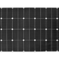 165 Watt Walkable Semi Rigid Solar Panel - Sunpower A+ Grade 24.4% Efficient Cells - 161 Cell