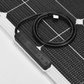 165 Watt Walkable Semi Rigid Solar Panel - Sunpower A+ Grade 24.4% Efficient Cells - 161 Cell
