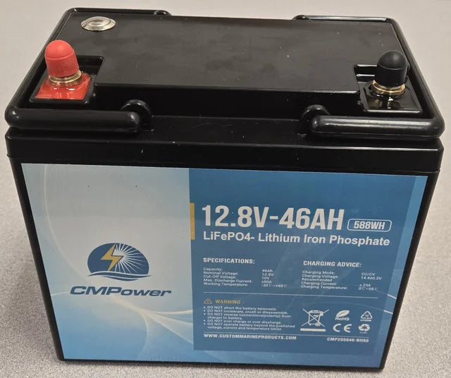 46 Ah LiFePO4 High Power Density Battery