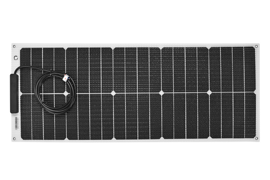 65 Watt Walkable Semi Rigid Solar Panel - Sunpower A+ Grade 24.4% Efficient Cells