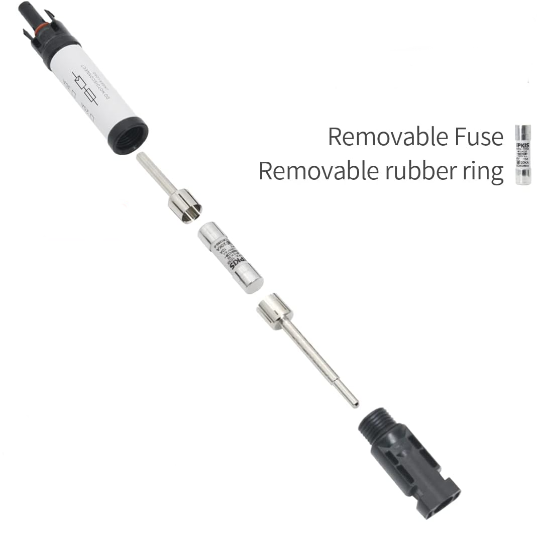 Inline 10A Solar Fuse Holder