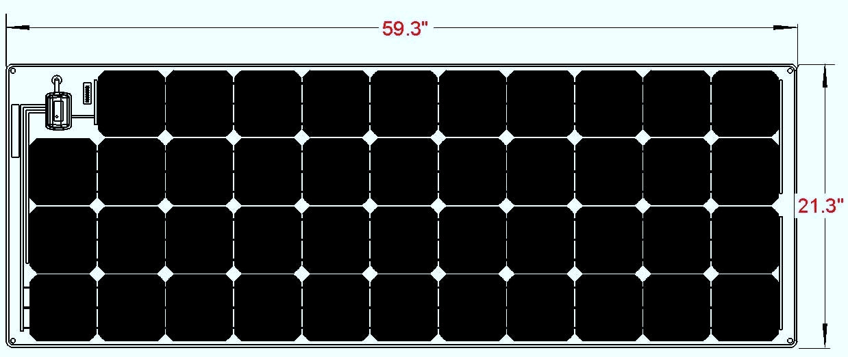 Solara 160w Power M Solar Panel