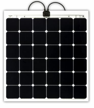 Solbian SP36Q - 124w Solar Panel - Square