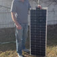 100 Watt Walkable Semi-Rigid Solar Panel - Carbon Fiber Series - Sunpower A+ Grade 24.4% Efficient Cells